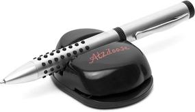 img 1 attached to 🖊️ Atziloose Pen Holder (6 Pack) with Adhesive: Perfect Desk, Dashboard, or Refrigerator Organizer, Ideal Christmas Gifts for Dad, Stocking Stuffers for Him