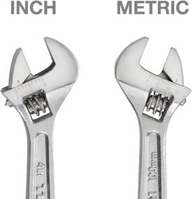 img 2 attached to 🔧 TEKTON 23001 4 Inch Adjustable Wrench: Versatile and Reliable Tool for Precise Adjustments