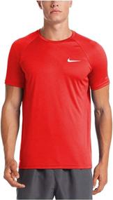 img 1 attached to 🏄 Nike Essential Short Sleeve Hydroguard: Ultimate Protection for Active Water Sports