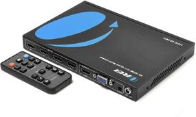 img 4 attached to 🔀 Orei Quad Multi HDMI Viewer: 4 in 1 Out HDMI Switcher with 4 Ports, Seamless Switching, and 4K @ 30Hz Support - HDS-401MV