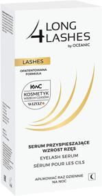 img 2 attached to Enhance Your Eyelashes with Oceanic AA Long 4lashes Eyelash Enhancing Serum 3 ml