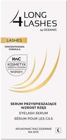 img 3 attached to Улучшите свои ресницы с сывороткой Oceanic AA Long 4lashes, улучшающей ресницы, 3 мл.