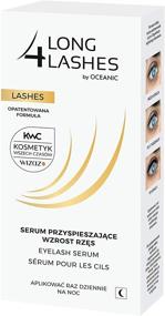 img 1 attached to Enhance Your Eyelashes with Oceanic AA Long 4lashes Eyelash Enhancing Serum 3 ml