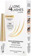 enhance your eyelashes with oceanic aa long 4lashes eyelash enhancing serum 3 ml logo