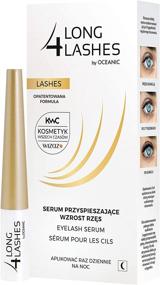 img 4 attached to Enhance Your Eyelashes with Oceanic AA Long 4lashes Eyelash Enhancing Serum 3 ml