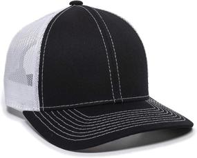 img 4 attached to 🧢 Structured Mesh Back Trucker Cap by Outdoor Cap - Ideal for Outdoor Activities