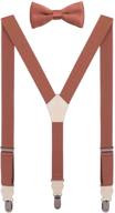 🤵 ceajoo men's wedding suspender and bow tie set logo