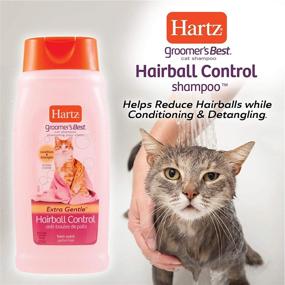 img 2 attached to 🐱 Шампунь для кошек Hartz Groomer's Best для контроля образования шерстных комков: идеальное решение проблемы шерстных комков!