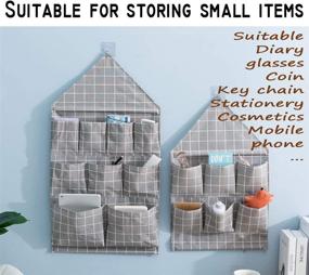 img 2 attached to AARAINBOW Storage Pockets Organizer Bathroom Storage & Home Organization