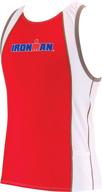 tyr ironman multisport mens tank sports & fitness logo