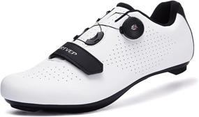 img 3 attached to 🚴 Unisex Cycling Shoes for Mountain and Road Bikes - Clip-in Delta Cleats, Shimano SPD Lock Compatibility, Look Pedal Compatible - Ideal for Peloton and Indoor Bike Workouts