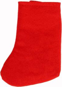 img 1 attached to 🎅 Набор из 12 рождественских носков San Tokra для приборов со снежинками: сумка для конфет, нож, ложка, вилка, маленькие носочки для украшения рождественского стола.
