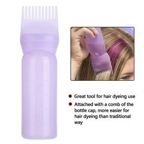 img 1 attached to Applicator Bottle Lightweight Graduated Shampoo