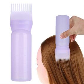 img 4 attached to Applicator Bottle Lightweight Graduated Shampoo