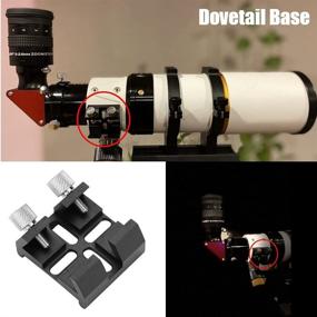 img 1 attached to 🔭 Acouto Dovetail Base: Perfect Mounting Solution for Celestron C8/C925/C11HD Telescopes & SKYRVER Binoculars