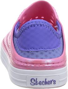 img 2 attached to Следующее название продукта переведено на русский язык: "Skechers Girls Guzman Steps в розовом и синем цвете, размер 2: Лёгкая и стильная обувь для активных детей".