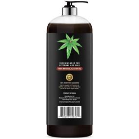 img 1 attached to 🌿 Majestic Pure Organic Jamaican Black Castor Oil - Hair Growth & Natural Skin Care, Roasted & Cold-Pressed - Massage, Scalp, Hair, Nails - 16 fl oz