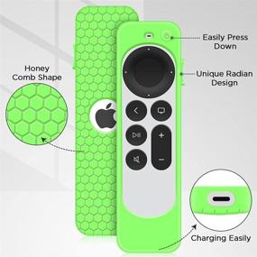 img 2 attached to Case For Apple TV Siri Remote 2021 2Nd Generation