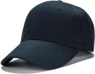 🧢 edoneery adjustable unisex baseball hat - premium caps for boys with customizable profile logo