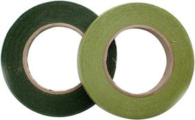 img 1 attached to 🌿 Lia Griffith PLG1491 Craft Stem Tape: Fern and Moss, 40 Total Yards, 2 Pack - Premium Quality and Versatility for Craft Projects!