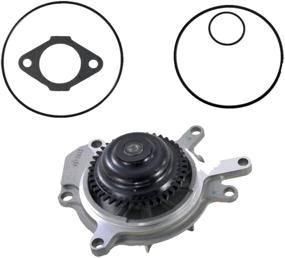 img 3 attached to 🚛 Maxfavor Water Pump for 2006-2014 Chevy/GMC Medium & Heavy Duty Trucks with Duramax Diesel 6.6L (AW6053 Replacement)