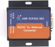 🔌 high-performance ethernet server module usr-tcp232-302: compact serial to ethernet tcp ip server module converter with dhcp/dns support logo