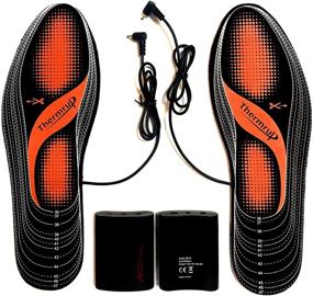 img 3 attached to 🔥 Warm Your Feet with Thermrup Electric Heated Insole Foot Warmers 5.5-12.5: Washable and Efficient!