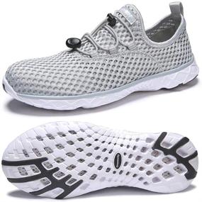 img 4 attached to Dreamcity Water Athletic Lightweight Walking Men's Shoes in Athletic