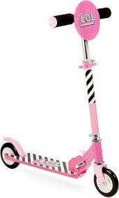 img 4 attached to 🛴 L.O.L. Surprise!: Stripes Multicolor Folding Kick Scooter (652011E5C)