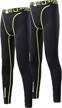 terodaco compression athletic leggings thermal sports & fitness for other sports logo