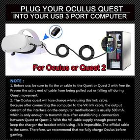 img 1 attached to Oculus Transfer Charging Compatible Headset Wearable Technology