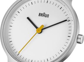 img 2 attached to 🕰️ Часы Braun: Стильный дизайн и вечная элегантность для повседневного использования.