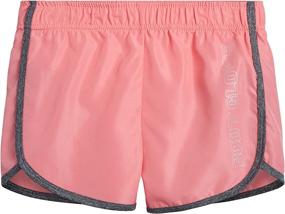 img 1 attached to 🏃 Versatile Body Glove Girls 2 Pack Athletic Gym Workout Yoga Running Shorts: Comfortable and Stylish Performance Wear