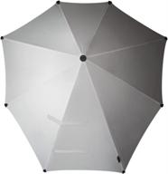 senz original shiny silver umbrella: the ultimate style and protection combo logo