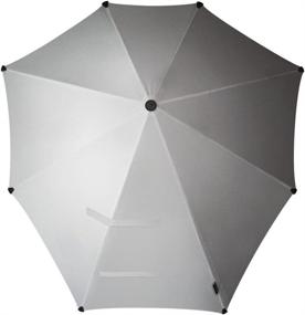 img 4 attached to Senz Original Shiny Silver Umbrella: The Ultimate Style and Protection Combo