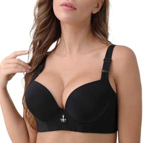 img 3 attached to FallSweet Padded Comfort Underwire Brassiere Women's Clothing