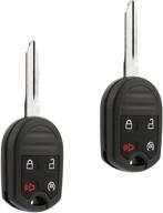 брелок ford keyless entry remote start: гарантированный брелок для автомобилей ford/lincoln/mercury/mazda (cwtwb1u793 с 4 кнопками) - простое программирование. логотип