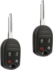 img 2 attached to Брелок Ford Keyless Entry Remote Start: гарантированный брелок для автомобилей Ford/Lincoln/Mercury/Mazda (CWTWB1U793 с 4 кнопками) - Простое программирование.