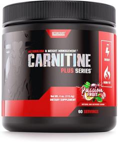 img 4 attached to 🏋️ Carnitine Plus Metabolism and Weight Management Supplement by Betancourt Nutrition - L-carnitine Blend, Passion Fruit Flavor, Powder, 90g (60 Servings)