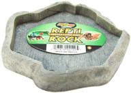 🦎 zoo med repti-rock food dish - small size for reptiles logo
