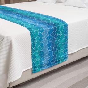 img 2 attached to Lunarable Nautical Decorative Guestrooms Turquoise