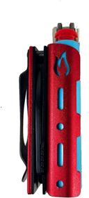 img 1 attached to 🔴 Red 8-Ball Lighter Holder including Folding Pocket Knife (for BIC Lighter) - Lighter Not Included