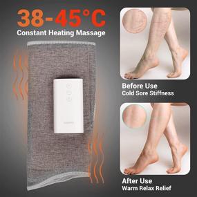 img 2 attached to Cordless Compression Massager Circulation Rechargeable