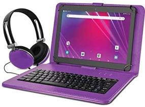 img 2 attached to Ematic EGQ239BD Tablet Bundle Purple