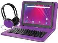 комплект планшетов ematic egq239bd фиолетовый логотип