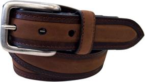 img 1 attached to Columbia Men's Canyon Creek Brown Belts: Quality Men's Accessories for Style and Durability