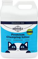 🐱 nonscents odorable fragrance free premium clumping cat litter: #1 choice for odor control - 20 lbs logo