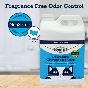 img 1 attached to 🐱 NonScents Odorable Fragrance Free Premium Clumping Cat Litter: #1 Choice for Odor Control - 20 lbs