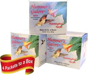 img 4 attached to 🌺 All Natural Hummingbird Nectar: Hummers Galore 192 oz, 3 Boxes, Healthy Food for Vibrant Hummingbirds
