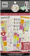 💉 me & my big ideas happy planner stickers, nurse, 1078/pkg logo